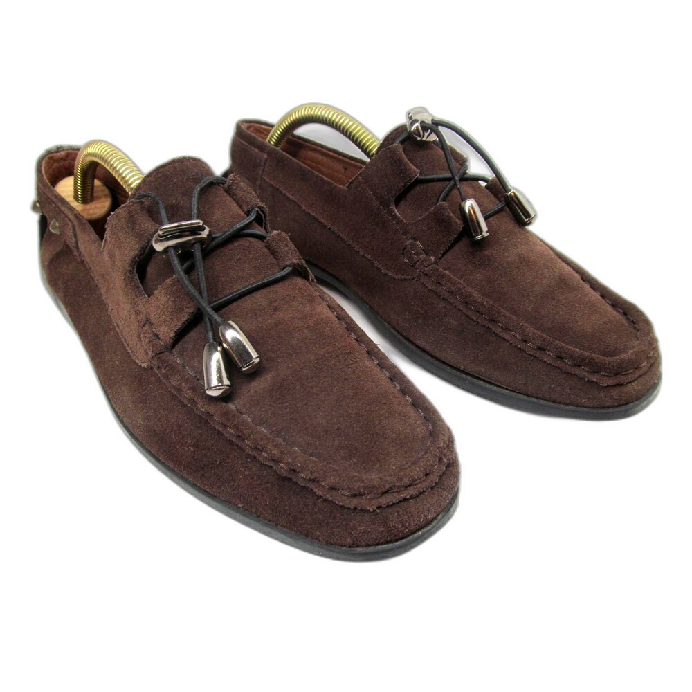 Flenziek Lensoni Womens Brown Suede Driving Loafers Size Us 6.5 M Cnh 230mm